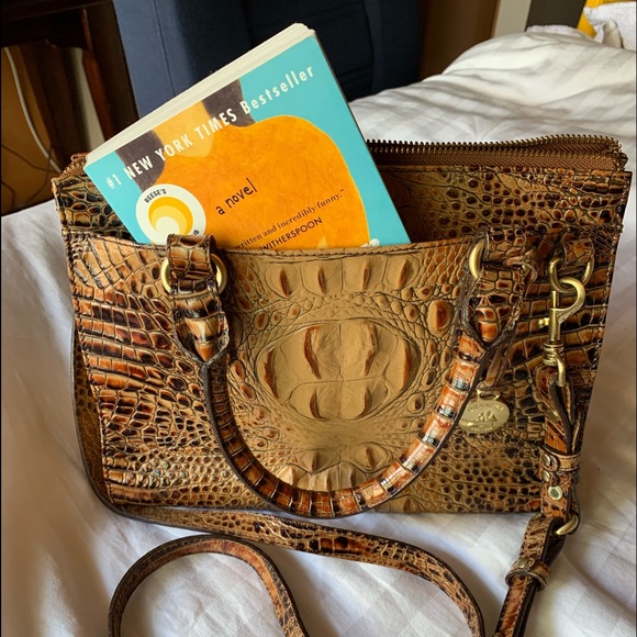 Brahmin Handbags - Brahmin Anywhere Convertible satchel tan